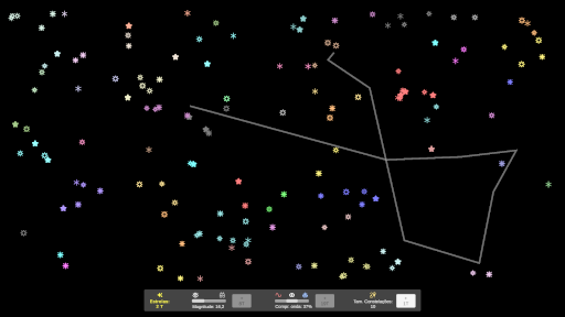 Game with multiple colored stars